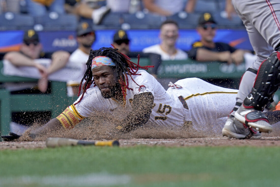 Andujar, Reds beat the Pirates 14